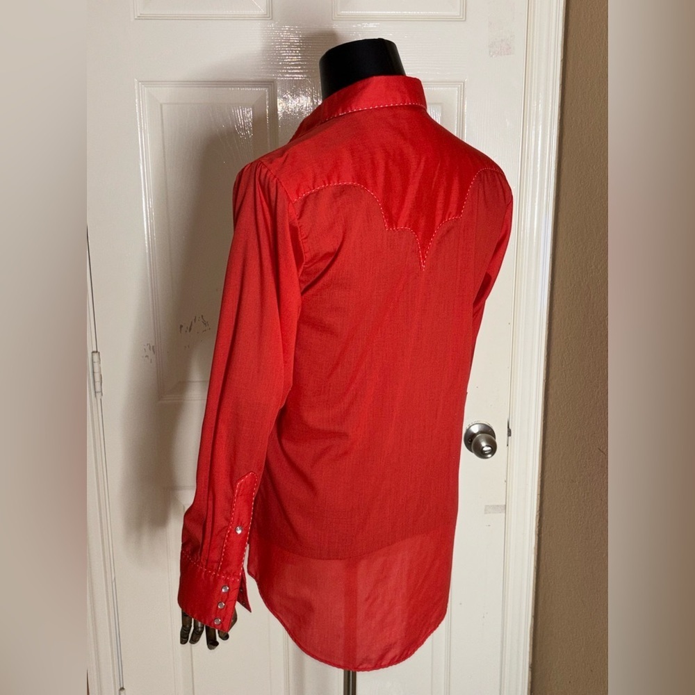 Vintage Rockmount PearlSnap Shirts Large Relaxed Fit Ranch Wear 16M - Picture 3 of 9